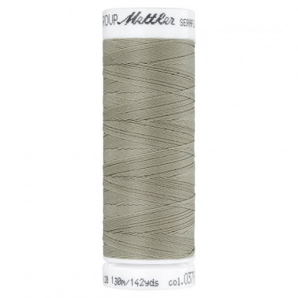 Fil à coudre élastique Seraflex beige - Mettler - 130m