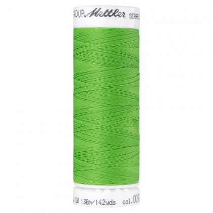 Fil à coudre élastique Seraflex vert herbe - Mettler - 130m