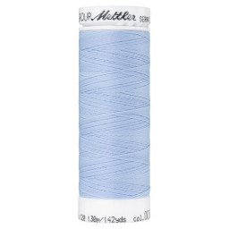 Fil à coudre élastique Seraflex bleu ciel - Mettler - 130m