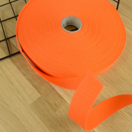 Sangle renforcée en coton pour sac coloris Orange