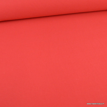 Tissu jersey maille polo rouge Hermes - oeko tex