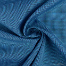 Tissu extérieur polypro fantaisie Bleu marine et bleu