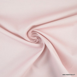 Tissu Piqué de coton rose - Oeko tex