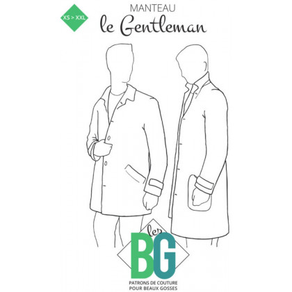 Patron manteau pour homme - le Gentleman - les BG