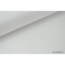 Tissu pour chemise oxford blanc x50cm