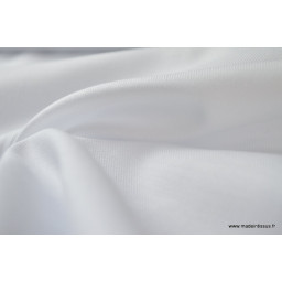 Tissu pour chemise oxford blanc x50cm
