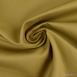 Tissu sergé coton lourd camel 300gr/m²