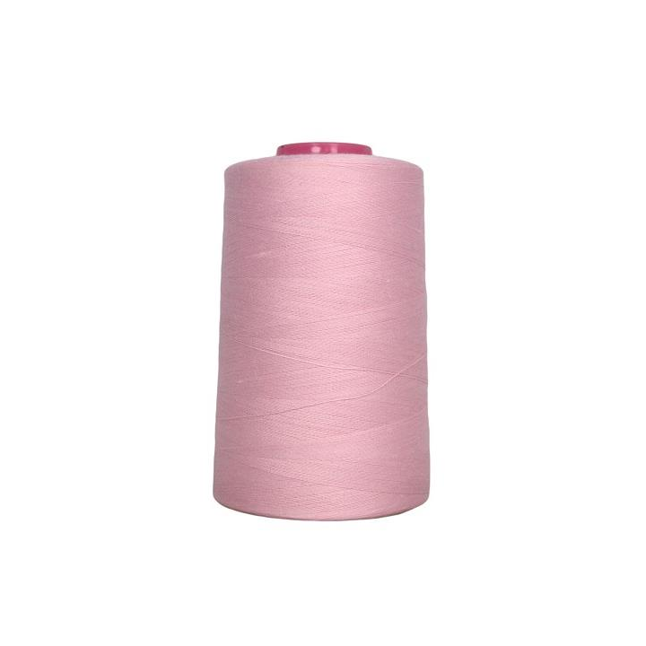 Cône de fil à coudre 100% polyester Rose - 5000 yards (4573m)