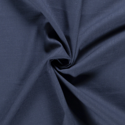 Tissu Lin coloris Bleu Denim