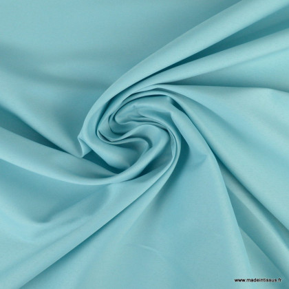 Tissu sergine turquoise pour robe de mariée