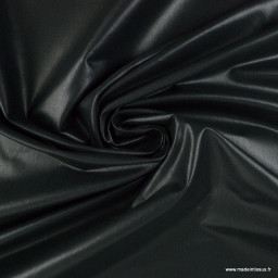 Tissu doublure d'ameublement grande largeur chintz coloris noir