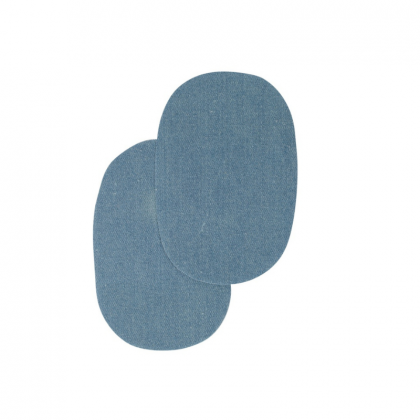 Renforts thermocollants en Jean 10 x 15cm - Bleu clair