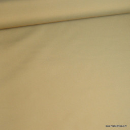 Tissu Taffetas changeant polyester beige turquoise