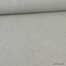 Tissu maille tricot coloris gris clair chiné