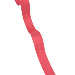 Biais replié 18 mm coton uni Rouge Hermès - oeko tex