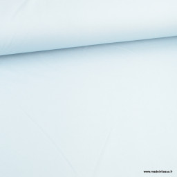 Tissu Jersey milano uni coloris bleu ciel