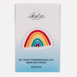 Ecusson thermocollant Rainbow - Ikatee