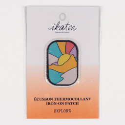 Ecusson thermocollant Explore - Ikatee