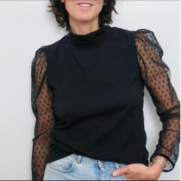 Patron Tee-shirt Lobelia by Ikatee pour femme du 32 au 52