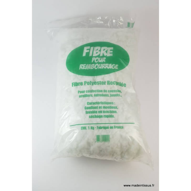 Rembourrage fibre polyester 1er choix poids 250 g