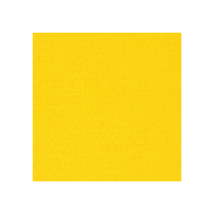 Feutrine jaune en coupon format A4