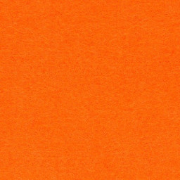 Feutrine orange fluo en coupon format A4