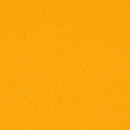 Feutrine jaune tournesol en coupon format A4