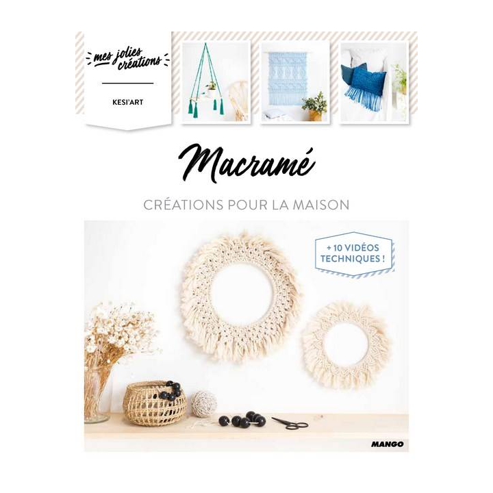 Livre Macramé "Créations pour la maison" - 10 modèles