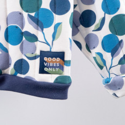 Lot de 5 étiquettes tissées Good Vibes Only - Ikatee