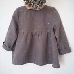 Patron enfant - robe et blouse Bouton d'or - Atelier Scämmit