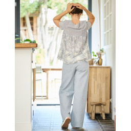 Patron pantalon large California déclinable en short - Atelier Scämmit