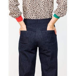 Patron pantalon large California déclinable en short - Atelier Scämmit