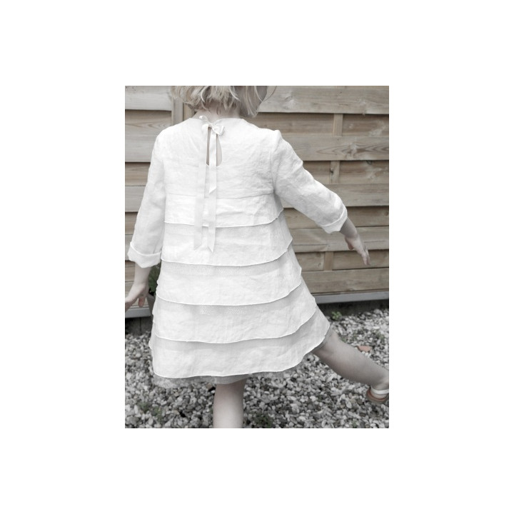 Patron enfant - robe de cérémonie petite fée - Atelier Scämmit