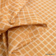 Tissu coton Jules à carreaux coloris cassonade - OEKO TEX
