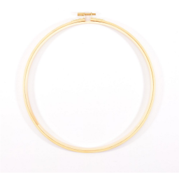 Cercle à broder en bois taille 10 : 25cm