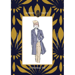 Patron de Trench manteau Tsar - Maison Fauve