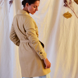 Patron de Trench manteau Tsar - Maison Fauve