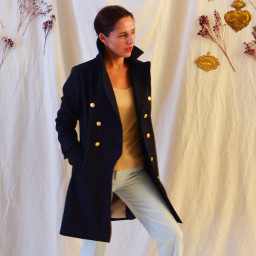 Patron de Trench manteau Tsar - Maison Fauve
