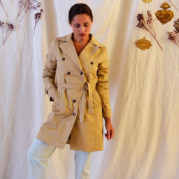 Patron de Trench manteau Tsar - Maison Fauve