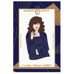 Patron de robe - blouse Lauren - Maison Fauve
