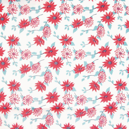 Tissu voile de coton motif fleurs Sunflowers - katia fabrics