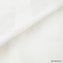 Tissu Satin à rayures pour draps en grande largeur - haut de gamme