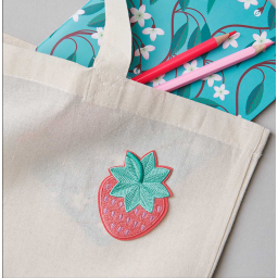 Ecusson thermocollant Fraise - Rico Design
