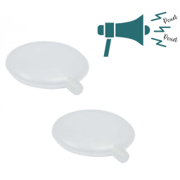 Couineur sonore "pouet pouet" par 2 - diam. 5cm