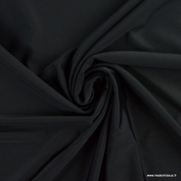 Tissu lycra spécial maillot de bain coloris noir