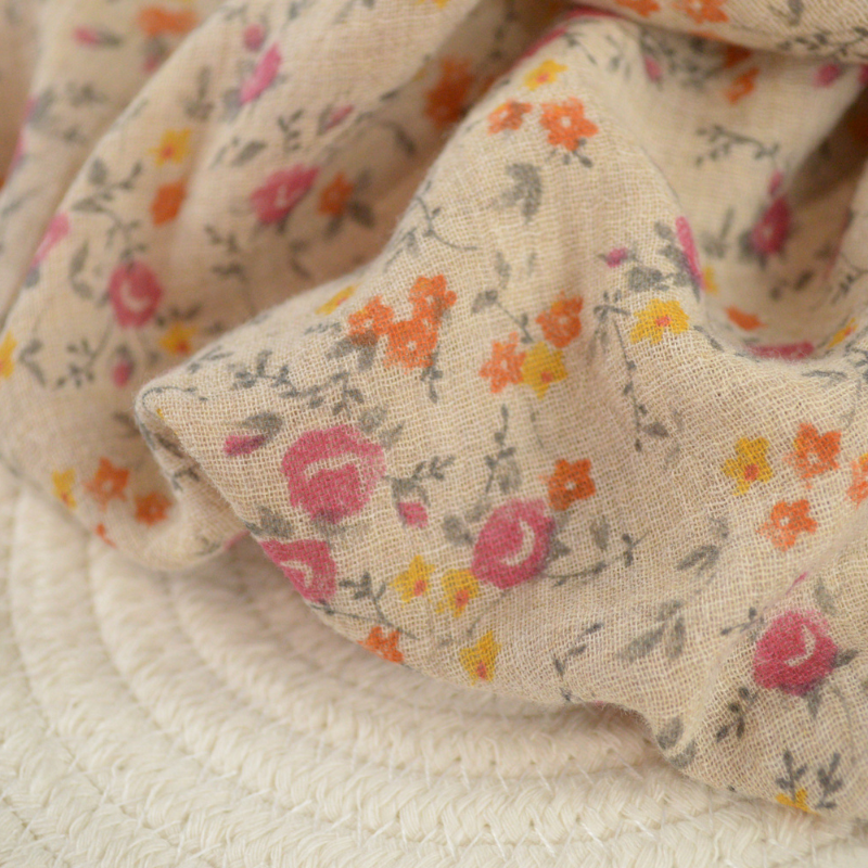 Sac De Rangement Jollein Harvest Naturel - 70% Coton 30% Lin Oeko-Tex Pour Jouets Et Chambre Enfant