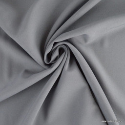 Tissu Burlington gris foncé au mètre
