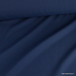 Tissu Burlington bleu marine au mètre