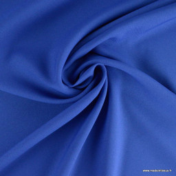 Tissu Burlington bleu roi au mètre