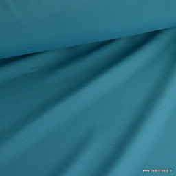 Tissu Burlington vert canard au mètre